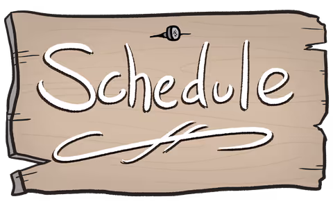 Schedule Sign