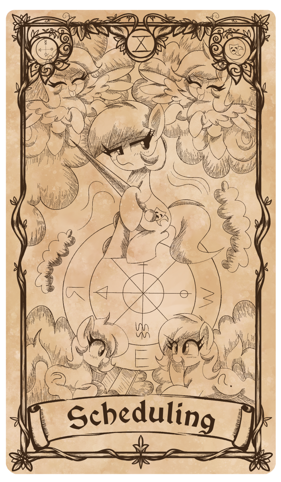 Scheduling Card