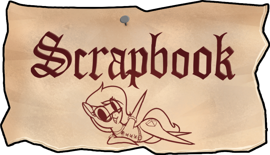 Scrapbook Sign