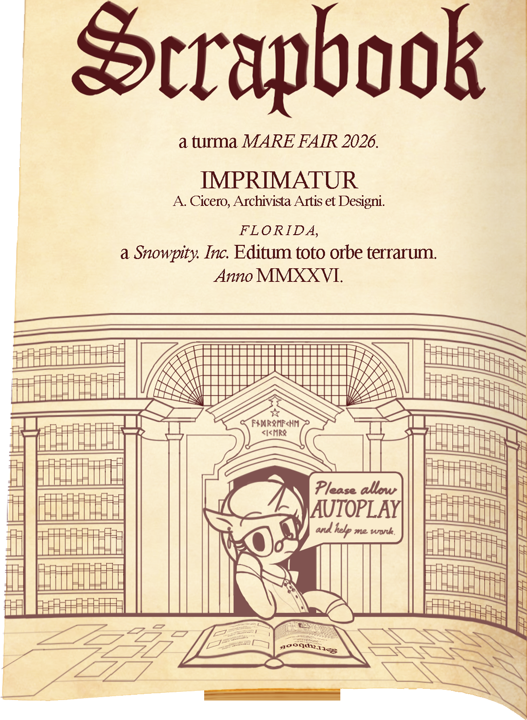 Book Front Static